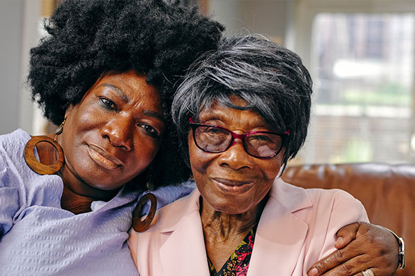 Mother and daughter