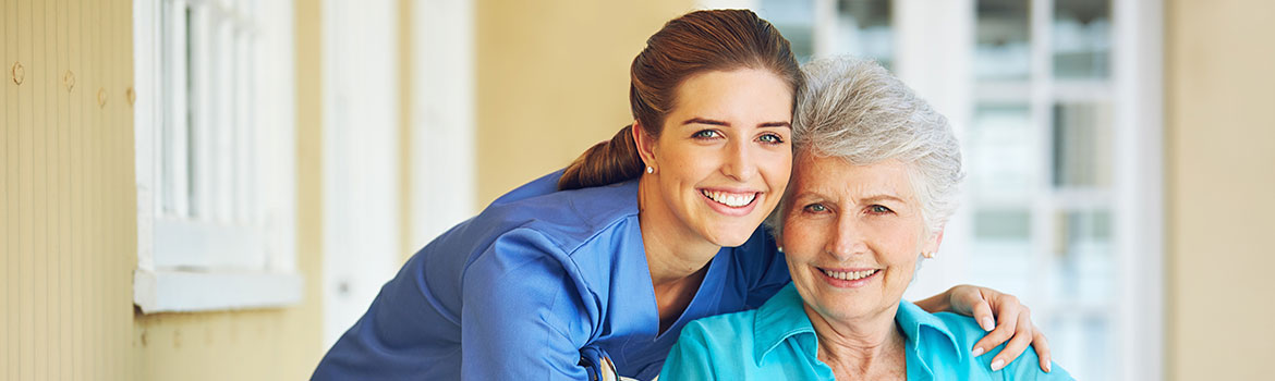 Nurse With Elderly Woman